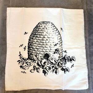 New Beehive Pillow Cover 18" X 18"